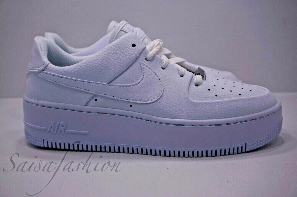 Nike Air Force 1 Sage White for sale | eBay