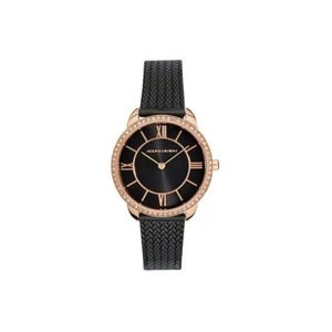 Adora Diseño Analógico Reloj Ø 28mm Rose Oro Colores Carcasa de Acero Inoxidable - Imagen 1 de 1