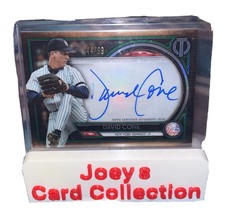 2020 Topps Tribute AUTOGRAPH 44/99 #TA-DC DAVID CONE Autographs Green Yankees NM