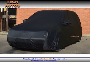 Premium Indoor Black Satin Car Cover Luxor VW Golf Mk2 Mk3 Mk4