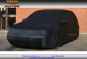 Premium Indoor Black Satin Car Cover Luxor Audi A3 8P 8V 2003 Onward - Picture 1 of 12