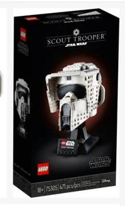 Sealed LEGO Star Wars Scout Trooper Helmet 75305  471 pCS 18+ BRAND NEW RETIRED - Picture 1 of 10