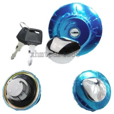 Llaves de cubierta de tapa de tanque de combustible para Honda VTX 1300C 1300R 2004-2009 VTX1300S 03-08 Foto 1 de 4