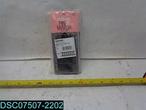 QTY=6 PK OF 60: Conair Pin & Match Blend In Match Black Bobby Pins 074108553027 - Picture 1 of 4