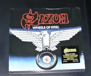 SAXON WHEELS OF STEEL CD IM DIGIBOOK MIT RARE PHOTOS SCHNELLER VERSAND NEU & OVP - Bild 1 von 4