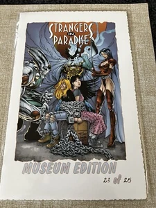 Strangers In Paradise #1 Museum Edition 23/25 Jim Lee Comic Book - Picture 1 of 2