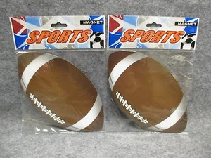 (2) Calamite magnete auto portellone frigorifero calcio 7,25" x 4" NUOVO - Foto 1 di 3