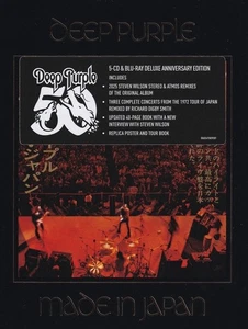 Deep Purple-Made in Japan 2025 Steven Wilson Mix Limited Super Deluxe 5 CD+1 Box - Bild 1 von 2