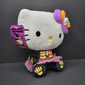 "Disfraz de felpa con esqueleto Hello Kitty Halloween 2024 8"" nuevo" - Imagen 1 de 9