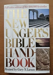 New Unger's Bible Handbook by Merrill F. Unger (1984, Hardcover) - Picture 1 of 13