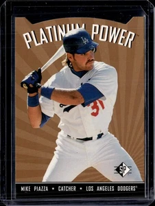 1995 Upper Deck SP #PP6 Mike Piazza Platinum Power Die Cut Dodgers NM-MINT++ - Picture 1 of 2