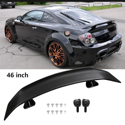 Matte Black 46" Car Rear Trunk Spoiler Lip Wing Racing For Hyundai Tiburon - Image 1 of 4