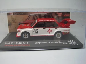 1/43 Altaya Seat Sport 131 2100 Gr 5 1980 Santiago Martin Cantero SMC IXO - Picture 1 of 3