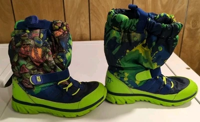 Stride Rite Made2Play Toddler Snow Boots Teenage Mutant Ninja Turtles  Size 13W - Image 1 of 4