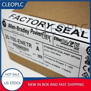 AB 20-750-ENETR PowerFlex 750 2-P ENet/IP Module New Sealed US Free Tax - Picture 1 of 3