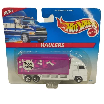 美泰 Hot Wheels Haulers 麦当劳 Good & Plenty 压铸卡车广告  — 第 1/4 张图片