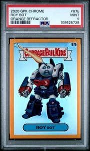 Garbage Pail Kids Topps 2020 Chrome Series 3 Roy Bot 87b Orange Refractor PSA 9 - Picture 1 of 4