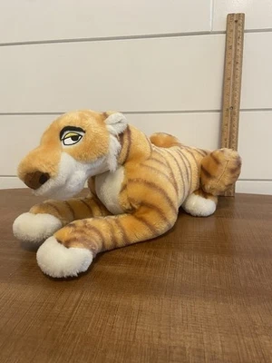 Juguete de peluche de colección Disney Shere Khan Tiger Jungle Book de fábrica RARO Foto 1 de 4