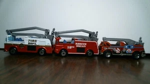 MATCHBOX RESCUE QUAD SNORKLE'S FIRE TRUCKS - 3ER SET - VINTAGE - 2-1981-1-2001 - Bild 1 von 2