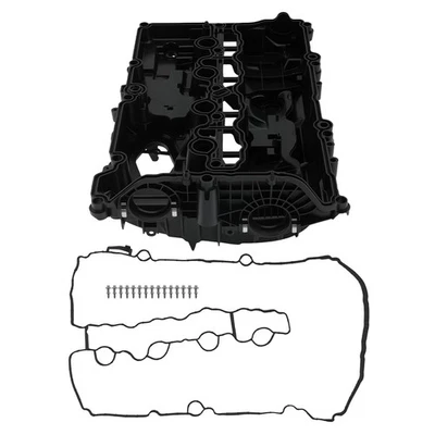 Cubierta de válvula de motor para BMW X3 G01 2020 11128631745 L4 2,0 L plástico negro Foto 1 de 4
