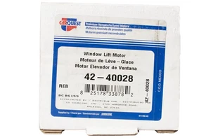 Cardone Rear Right Window Lift Motor Fits 2007-2011 Dodge Nitro Part ID 42-40028 - Picture 1 of 4