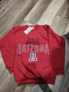 Vintage Arizona Wildcats Crewneck Sweatshirt Galt Sand Womens Medium 90s - Picture 1 of 3