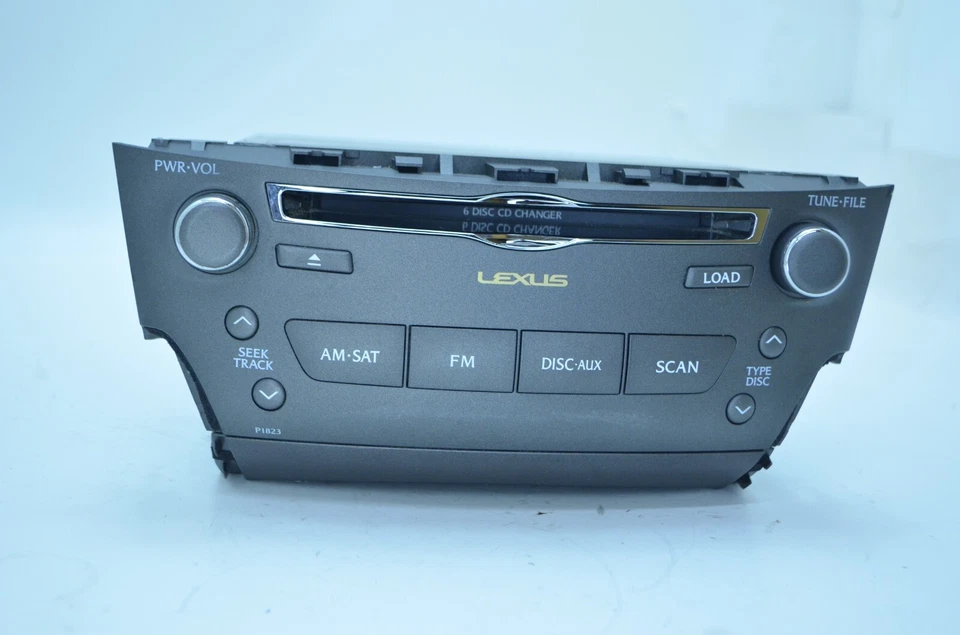 06-09 LEXUS IS250 IS350 NAVIGATION RADIO CD PLAYER CONTROL SWITCH PANEL OEM - Image 1 of 4