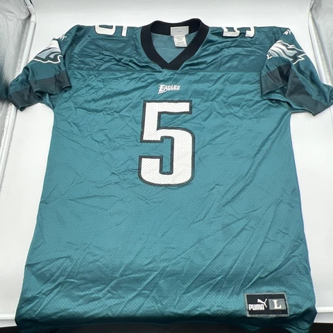 VTG PUMA NFL PHILADELPHIA EAGLES DONOVAN MCNABB #5 JERSEY MENS SIZE LARGE Cover