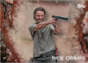 The Walking Dead Survival, Rick Grimes (1) Rotten Parallel Card #4/25 - Picture 1 of 2