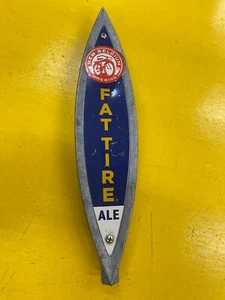 NUEVO BELGIUM BREWING FAT TIRE ALE Mango de grifo de cerveza pequeño usado - Imagen 1 de 4