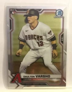 2021 BOWMAN CHROME DAULTON VARSHO ROOKIE #95 DIAMONDBACKS MSK - Picture 1 of 2