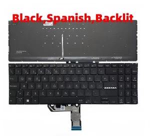 Spanish Backlit Keyboard for Asus Vivobook M6500R M6500Q M6500XV K6500Z Teclado - Picture 1 of 4