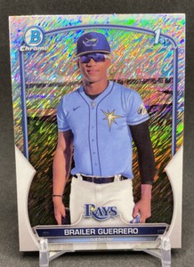 2023 Bowman Chrome Brailer Guerrero 1st Shimmer Refractor  BCP-240 Rays