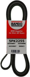 5PK2255 BANDO OEM QUALITY SERPENTINE BELT - Foto 1 di 1