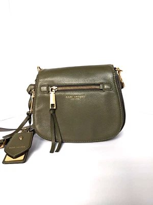 Bandolera pequeña Marc Jacobs Trooper Nomad cuero verde oliva usada Foto 1 de 4