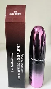 Mac Love Me Lipstick - 408 Bated Breath - 0.1 oz / 3 g - Full Size - Picture 1 of 4