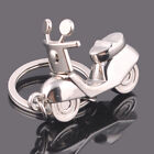 Car Key Chain Metal Alloy Badge Gift Present men leather Key Ring PersonalizD-lk