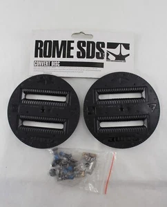 Nuevo Rome - Burton Kit de discos de conversión 3D/4D fijaciones de snowboard discos de montaje - Imagen 1 de 1