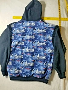 Nike New England Patriots Hoodie Sweatshirt X Large Fan Made 46 Brustumfang x 26 lang - Bild 1 von 6