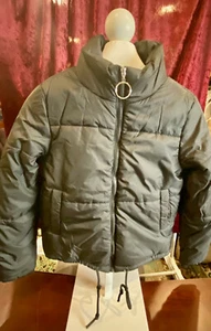 Arizona Jean Co. puffer jacket BLACK color warmest size medium 10/12 KIDS - Picture 1 of 2