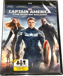 Captain America: Winter Soldier (DVD, 2014) superhero, Chris Evans, Marvel, NEW - Picture 1 of 2