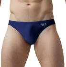 Unlined VXA men's swim brief racer cut swim trunk, low rise bathing suit (S-XXL)