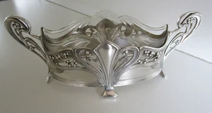 WMF Art Nouveau Jardiniere, Centre Piece, Silver Plated, Glass Liner, Circa 1900 - Picture 1 of 18