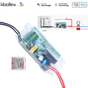 WIFI Smart Schalter Modul WLAN Switch APP Stimmen Steuerung für Alexa Google - Picture 1 of 12