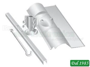TEGOLA TIPO PORTOGHESE FERRO OFFEL ZINCATO PER ANTENNA MADE IN ITALY - Foto 1 di 1