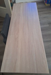 NEUWERTIGE Küchenarbeitsplatte, Hellbraune Holz Maße: L= 1,60m x B=60cm x =3cm - Bild 1 von 2