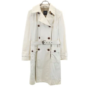 MAX MARA trench coat 42 Ivory With belt Women - Picture 1 of 13