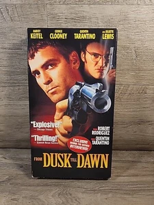 From Dusk Till Dawn VHS VCR Tape Quentin Tarantino Robert Rodriguez Pre-owned - Picture 1 of 6