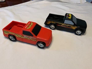 VINTAGE 1991 NYLINT PEEL OUTS PICKUP TRUCKs Chevy Black and Red Working 1/24 - Picture 1 of 6