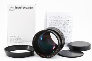 MS-Optics Sonnetar 50mm F1.3 F.MC - Black Leica M mount 【Open box】 B2087586
